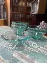 Juego postreras en vidrio