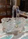 z Frutero de cristal y plástico marca Carmen en caja original