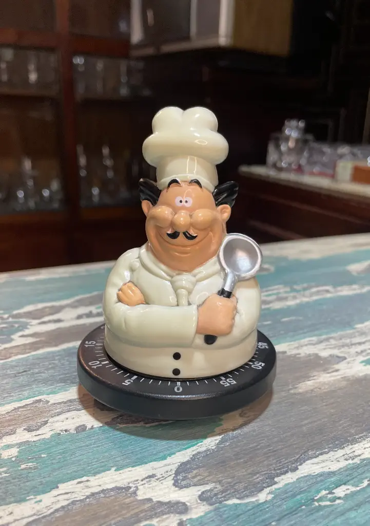 (Vender) Reloj timer cocina chef