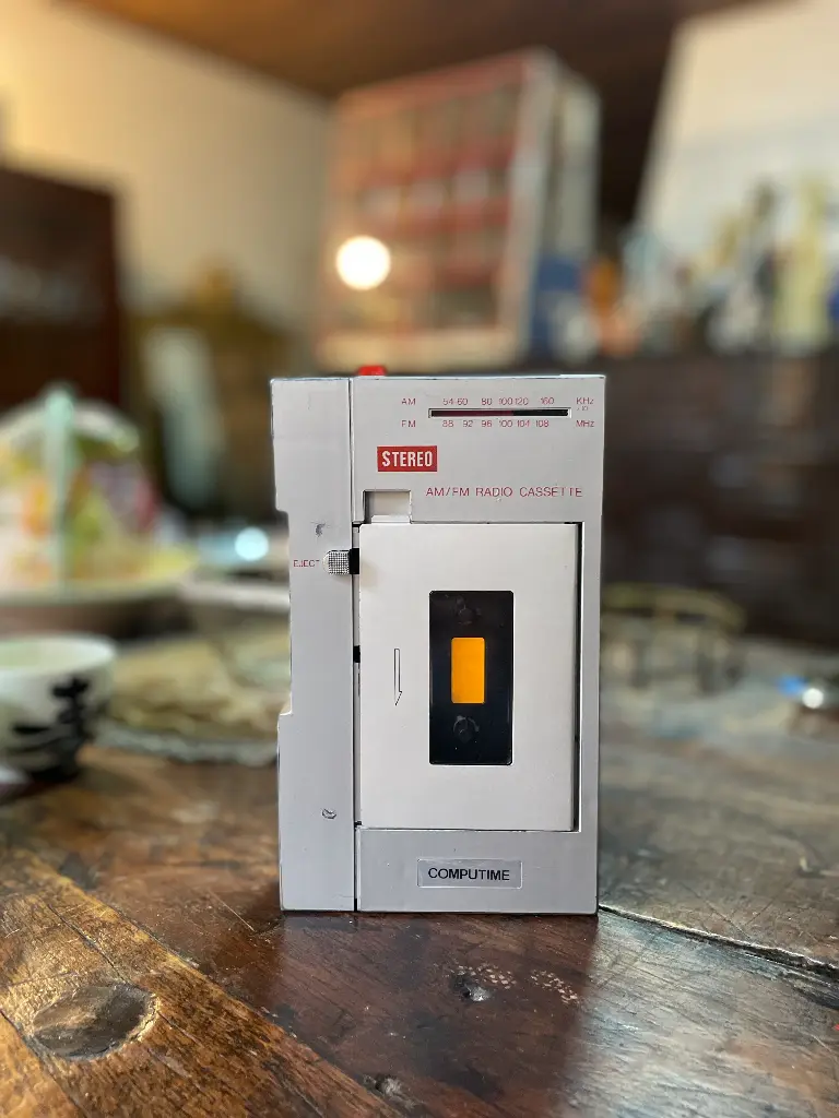 Radio Cassette AM/FM Computime