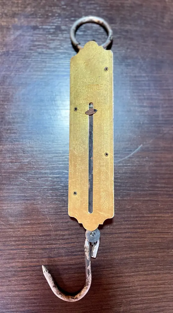 Balanza de resorte alemana "pocket balance"