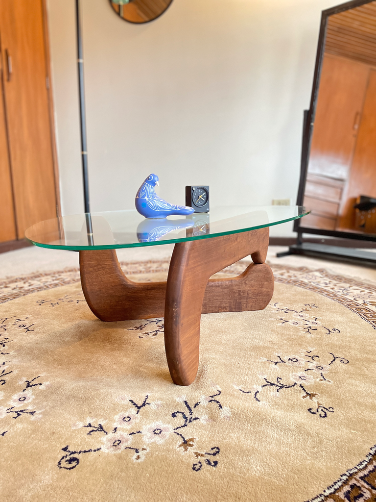 Mesa de centro de diseño estilo Noguchi