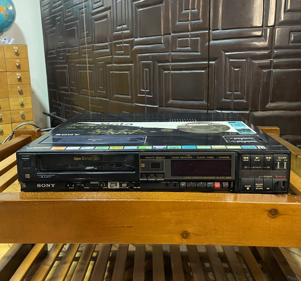 (Vendido) Sony Súper Beta SL-S170 Betamax