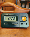 Reloj despertador digital de mesa Casio DQ-580 Quartz Alarm