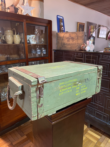 [TES-A-00000000395] Z Caja de municiones militares - 2