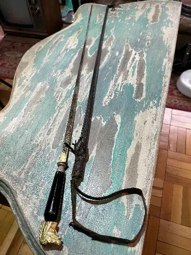 [TES-A-00000000415] Bastón con hoja de espada oculta