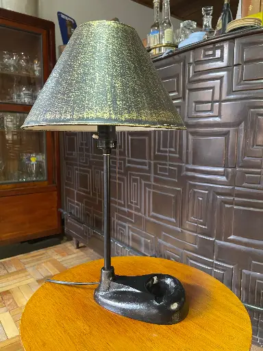 [TES-A-00000000423] Lámpara para mesa o bar con base cenicero