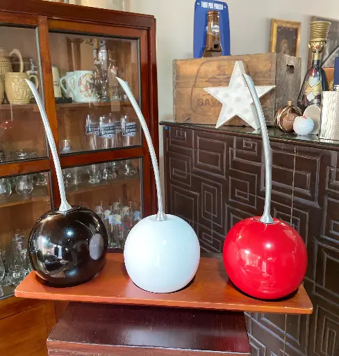 [TES-A-00000000429] Decoración de mesa 3 frutas: negra, roja y blanca