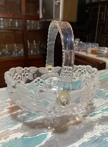 [TES-A-00000000442] z Frutero de cristal y plástico marca Carmen en caja original