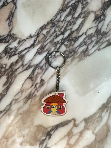 [TES-A-00000000470] Llavero de Davivienda logo antiguo