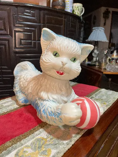 [TES-A-00000000479] Gato de juguete 70´s 80´s