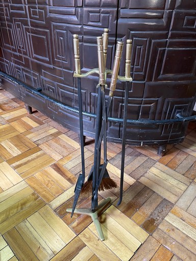 Juego de instrumentos para chimenea 