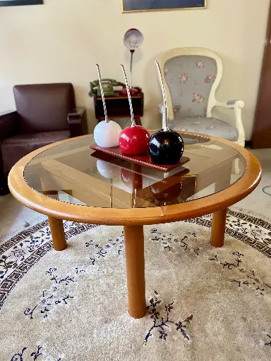 Mesa de centro redonda