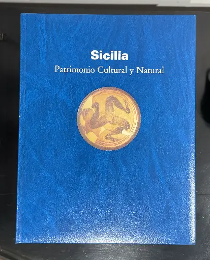 [TES-A-00000000029] Libro Sicilia Patrimonio Cultural y Natural Editorial Laia Barcelona