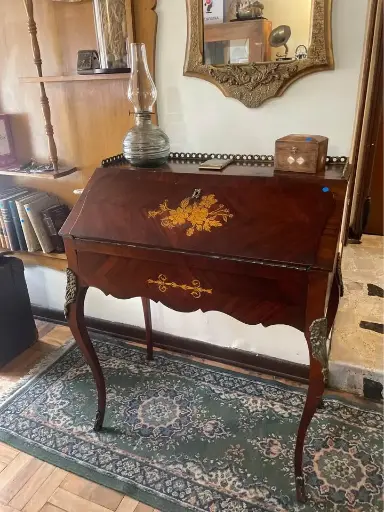 [TES-A-00000000034] Secretaire o secreter en madera estilo francés