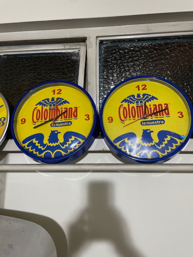 [TES-A-00000000083] Reloj de colombiana de pared