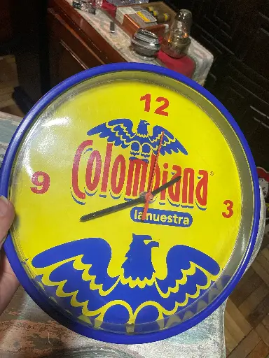 [TES-A-00000000083] Reloj de colombiana de pared