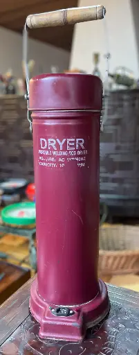 [TES-A-00000000089] Secador de soldadura eléctrico rojo