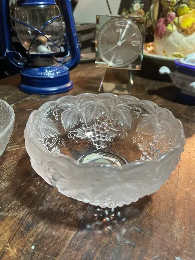 [TES-A-00000000145] Dulcera en cristal talla floral