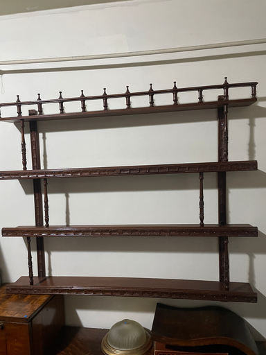 [TES-A-00000000184] Repisa, mueble en madera fina